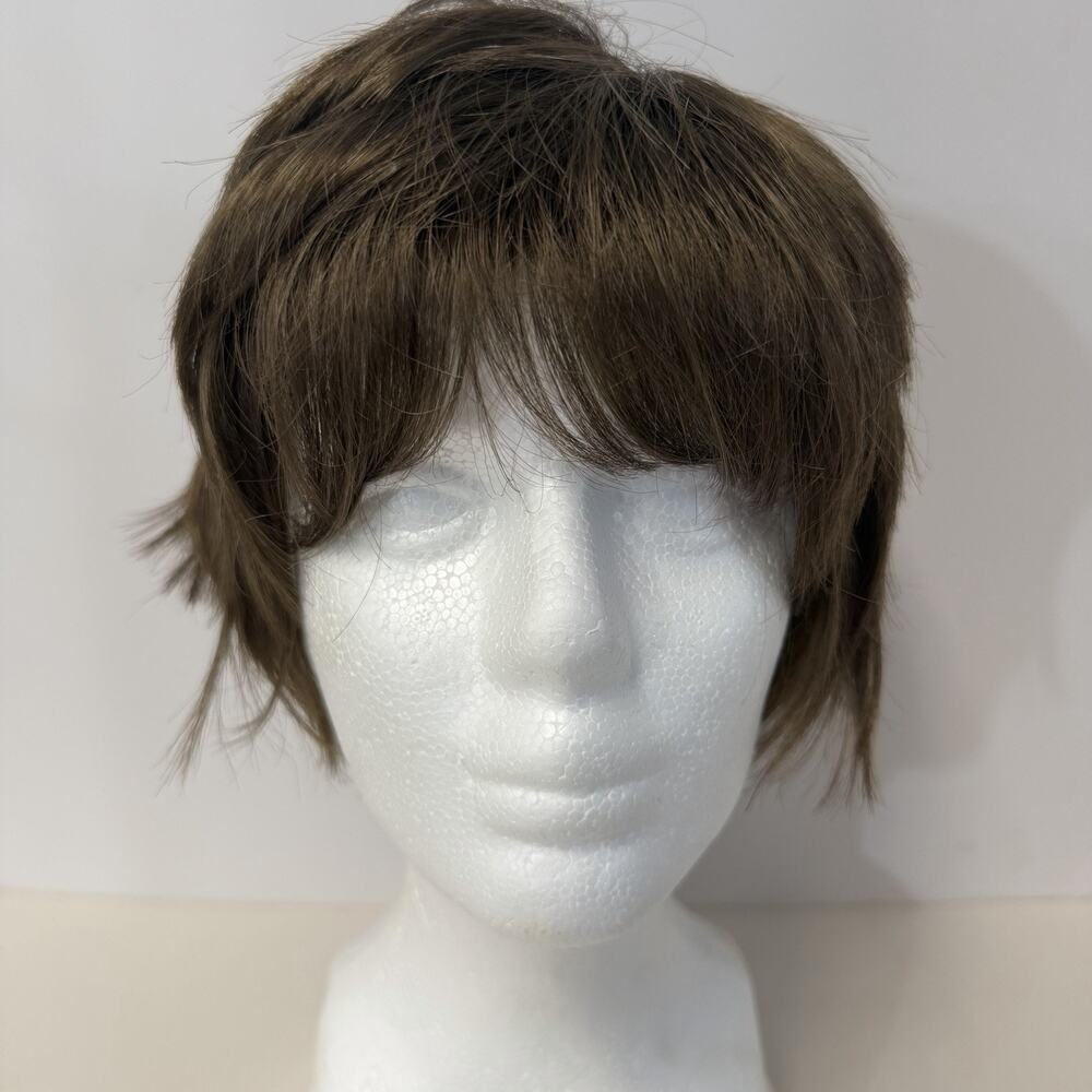 Paula Young Flynn Wig A2479 Color 10 Medium Brown Short Shag Layered Cut